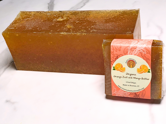 Organic Orange Zest, Mango Butter, and Goat’s Milk Body Soap