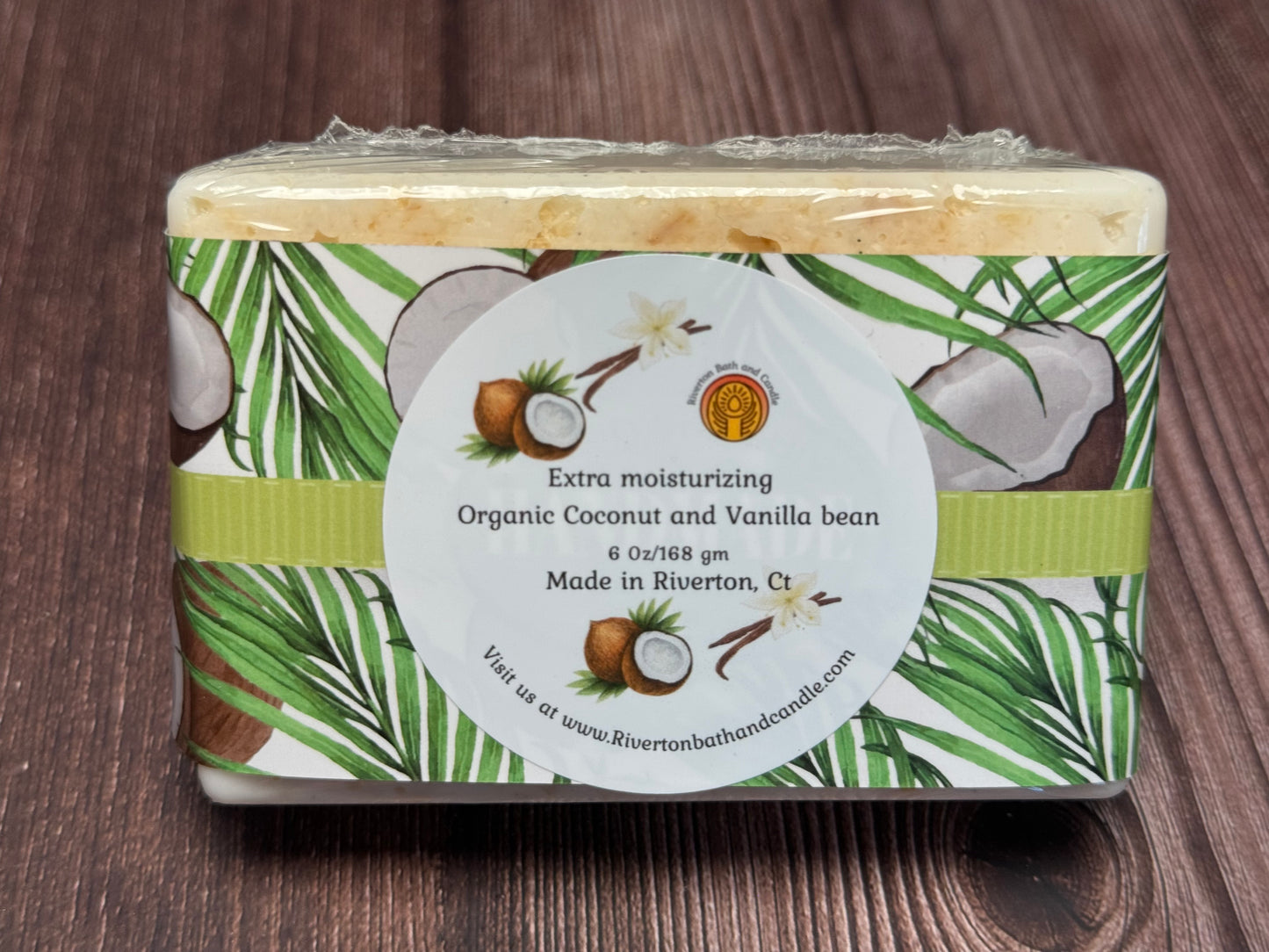 Organic Moisturizing Coconut and Vanilla Body Soap