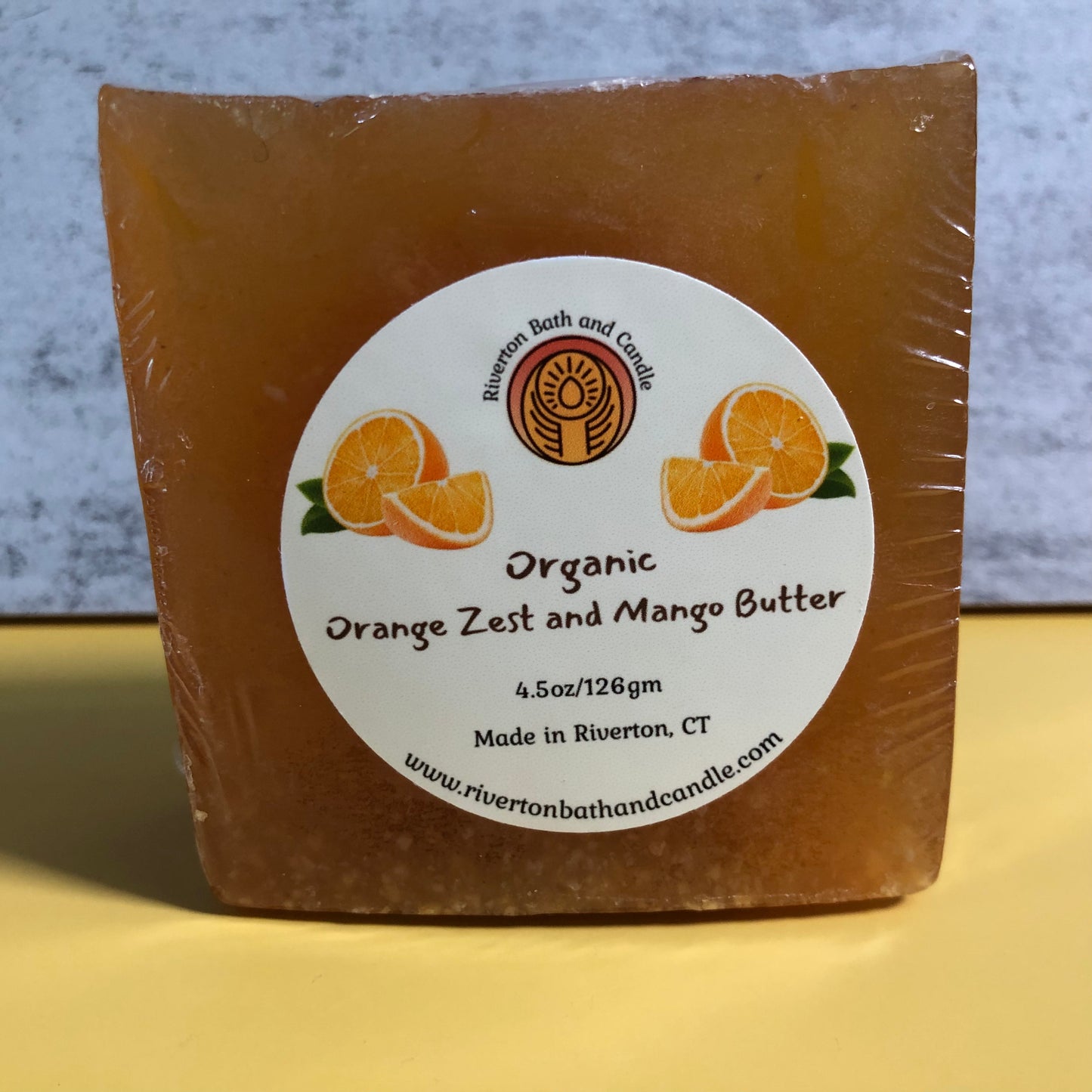 Organic Orange Zest, Mango Butter, and Goat’s Milk Body Soap